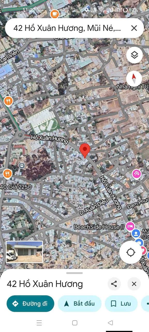 Đất thổ cư Mũi Né 83m² giá 2.3 tỷ - Cách bãi tắm chỉ 700m!