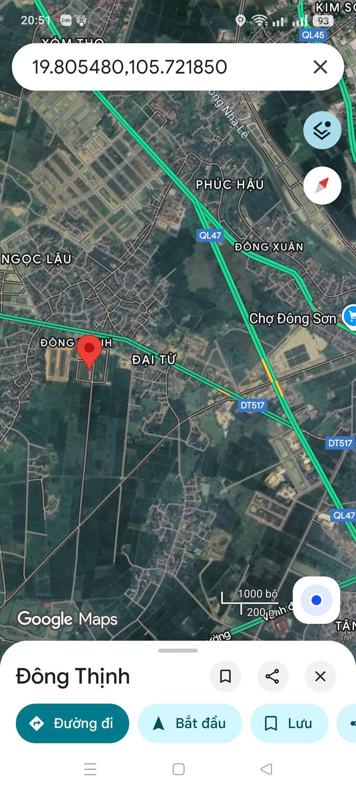 Đất nền Đông Thịnh, Đông Sơn 125m² giá 2.08 tỷ - Sổ đỏ chính chủ, đầu tư sinh lời!