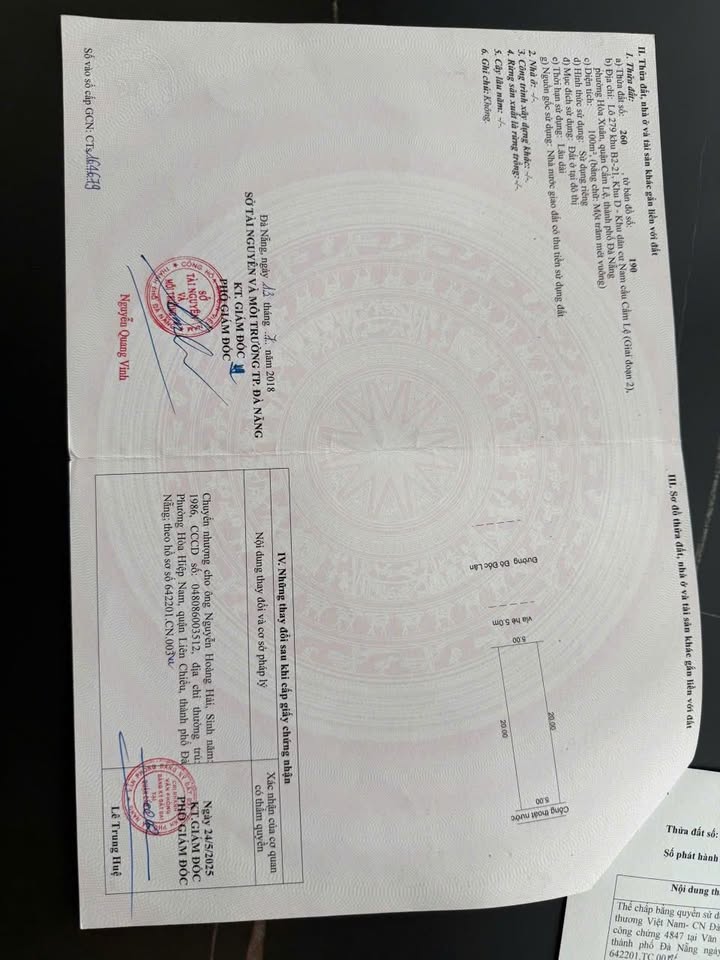 Nhà phố Đô Đốc Lân, Cẩm Lệ, Đà Nẵng 100m² giá 6.1 tỷ - Vị trí đắc địa gần Nguyễn Văn Tấn