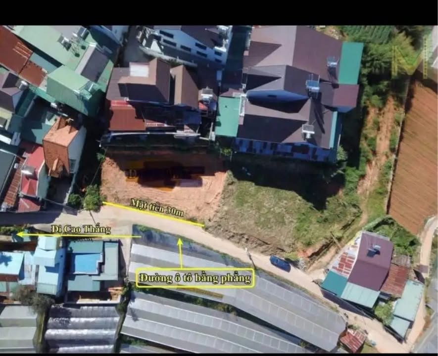 Lô đất Cao Thắng P7 Đà Lạt 553m² giá chỉ 12 tỷ - Sổ đỏ chính chủ
