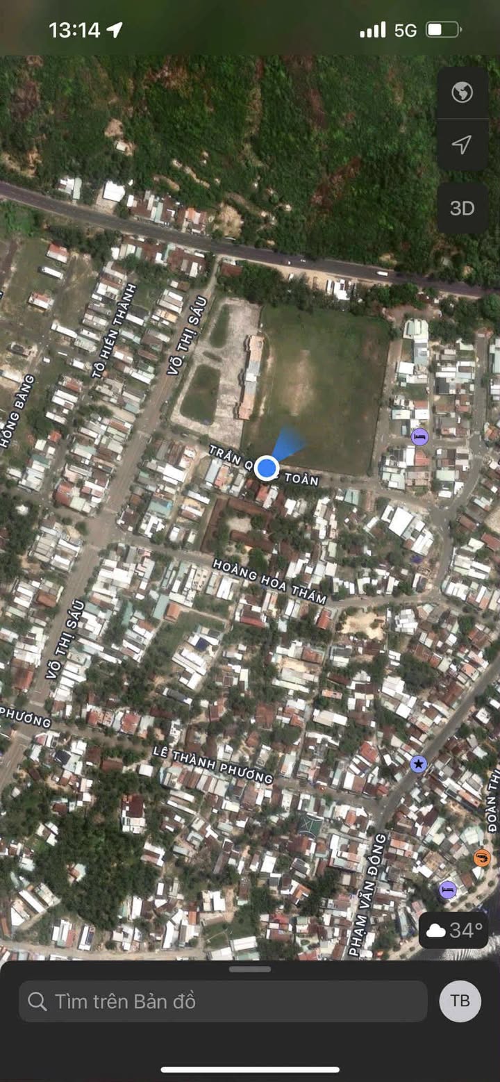 Đất nền Sông Cầu 180m² giá 3.2 tỷ - Mặt tiền đường Trần Quốc Toản sầm uất!