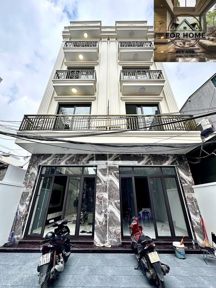 Nhà 4 tầng Quán Nam, Hải Phòng 72m² - Ô tô vào tận nhà, thiết kế hiện đại!