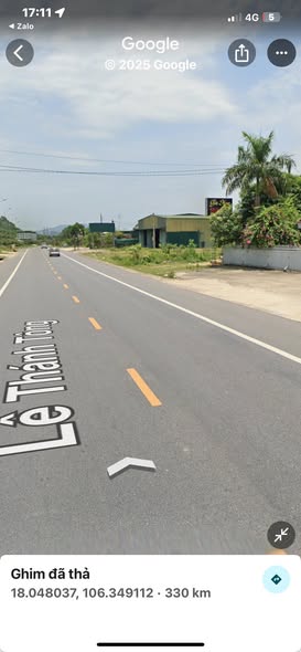 Đất nền Kỳ Anh, Quốc lộ 1A, 289.5m² - Đối diện khách sạn Gia Huy, cơ hội đầu tư tuyệt vời!