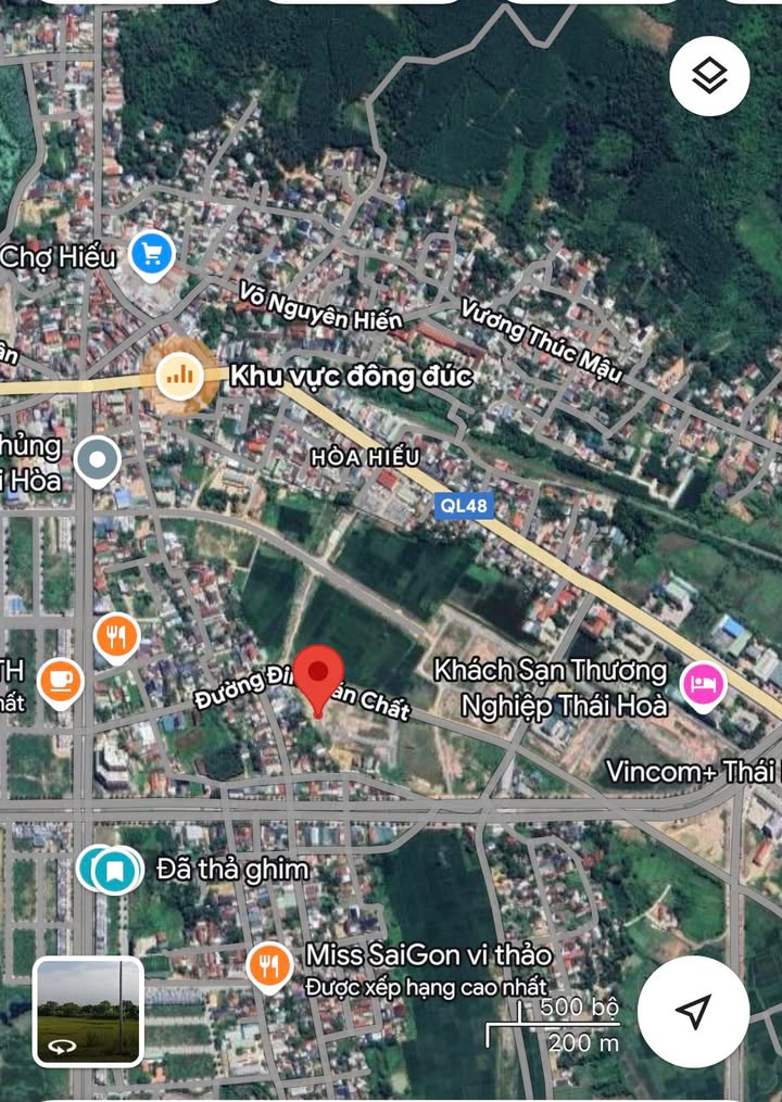 Lô đất Thái Hòa 133m² giá 2 tỷ - Đường nhựa 12m, hướng Đông!