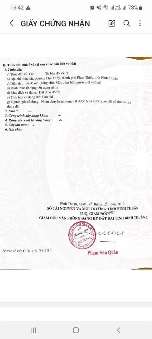 Đất nền Phố Biển Ocean Phan Thiết 140m² - Cách biển vài bước chân!