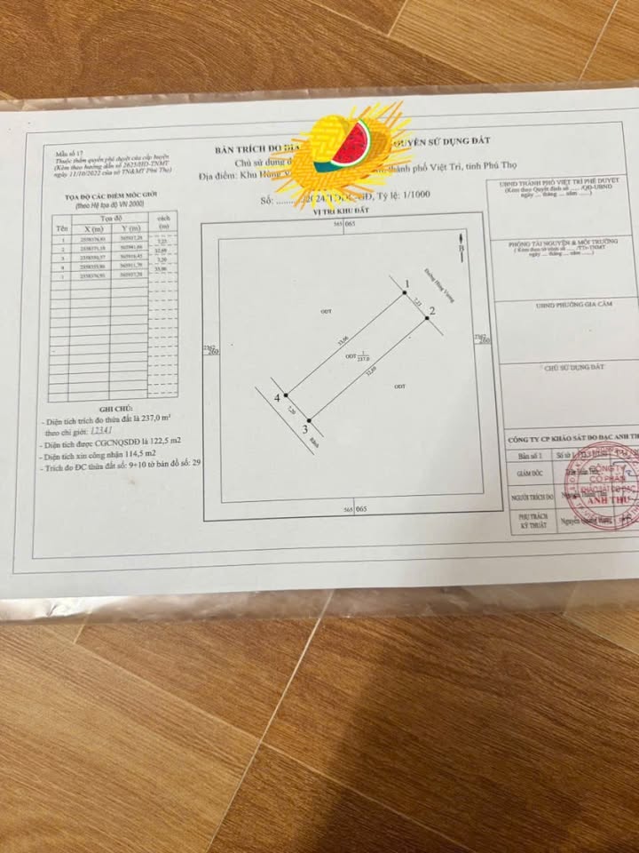 Nhà phố 237m² Đại Lộ Hùng Vương, Việt Trì - Hàng hiếm chính chủ bán!