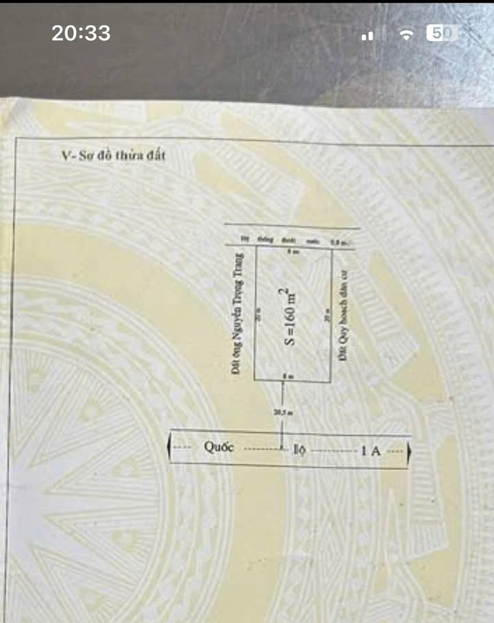 Đất nền Cẩm Vịnh, Cẩm Xuyên 160m² giá 4.1 tỷ - Cơ hội đầu tư hấp dẫn!