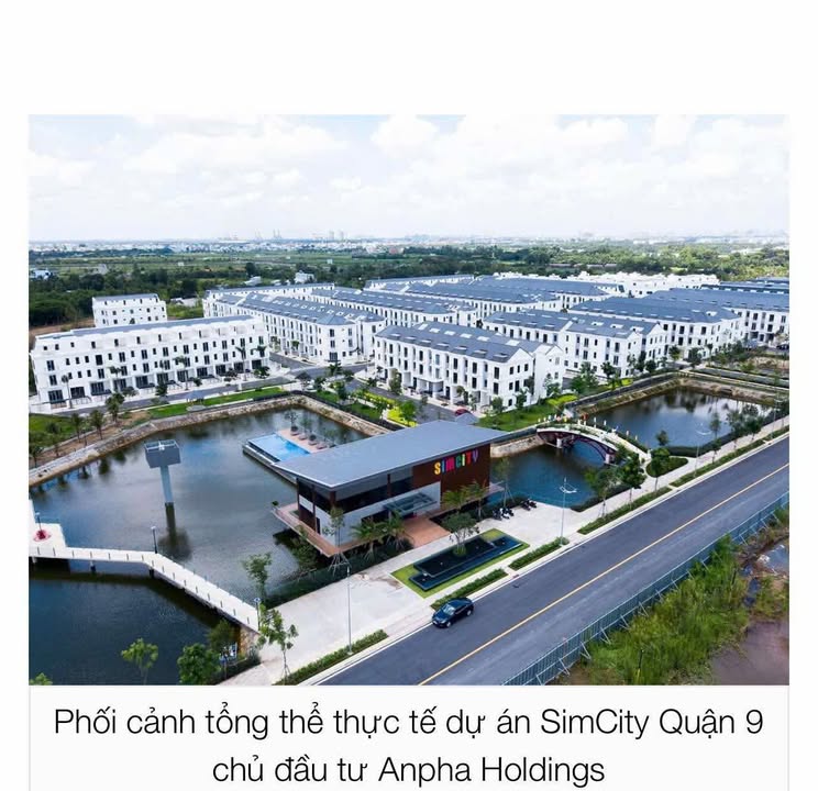 Nhà liền kề SimCity Thủ Đức 102m² - Sổ hồng riêng, 4 phòng ngủ, giá thỏa thuận!