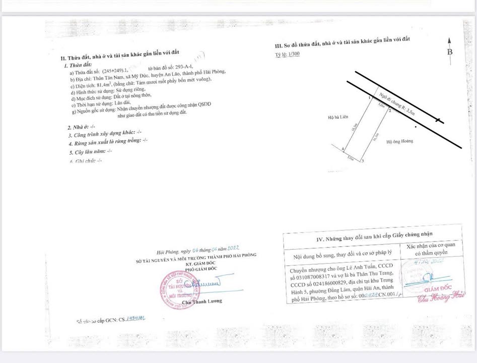 Đất nền Tân Nam Mỹ Đức Hải Phòng 81.4m² chỉ 800 triệu - Cơ hội đầu tư hiếm có!