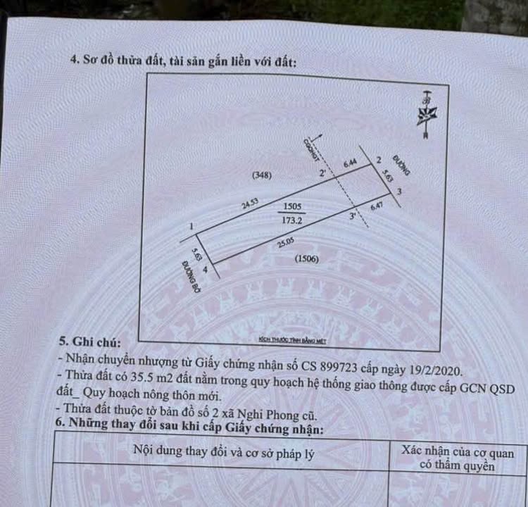Đất mặt đường 24m Nghi Phong 176m² giá 5.xx tỷ - Cơ hội đầu tư tuyệt vời!