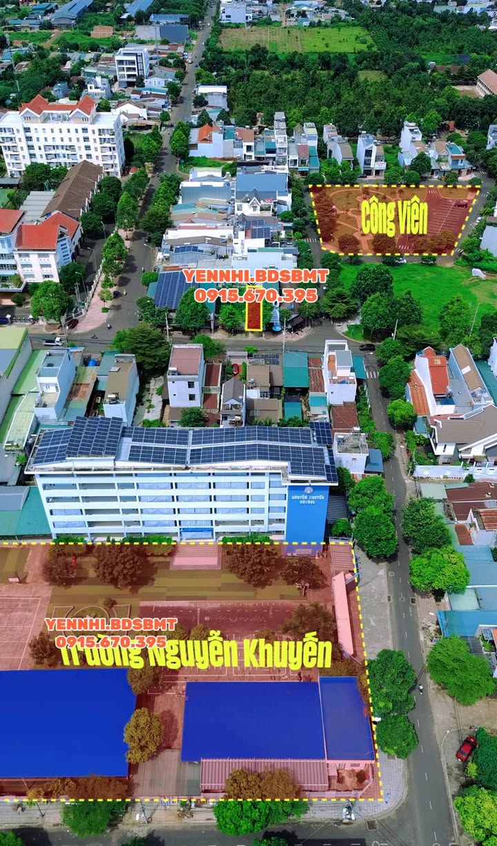 Đất mặt tiền Mai Xuân Thưởng, Buôn Ma Thuột 117m² giá 6.1 tỷ - Vị trí kinh doanh sầm uất!