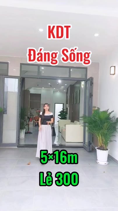 Nhà phố KDT THE SOL CITY Bình Chánh 80m² giá 4.3 tỷ - Tiện ích đầy đủ, chính chủ!