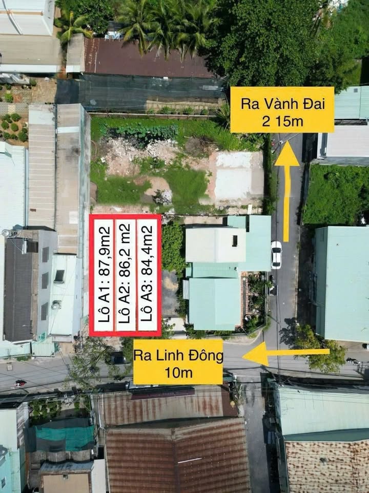 Đất mặt tiền đường số 26, phường Linh Đông, Thủ Đức 86.2m² giá 8.4 tỷ - Đầu tư sinh lời ngay!