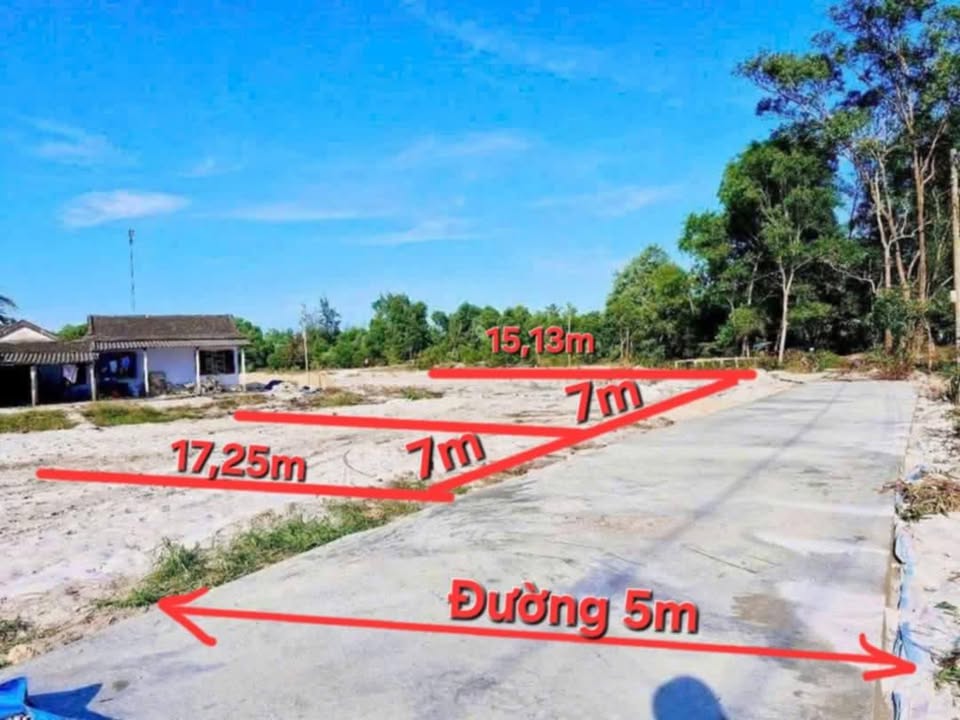 Đất nền Vinh An, Phú Vang 105m² chỉ 200 triệu - Sổ hồng trao tay ngay!