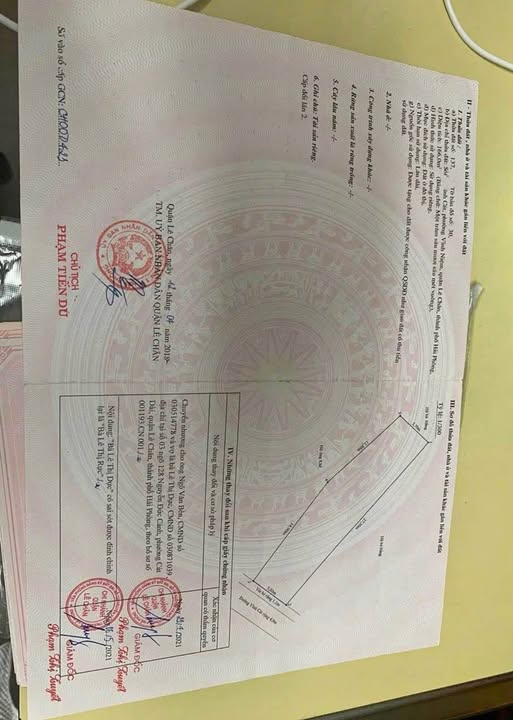 Đất mặt đường Vĩnh Cát, phường Vĩnh Niệm, quận Lê Chân, 166m² - Giá đầu tư hấp dẫn!