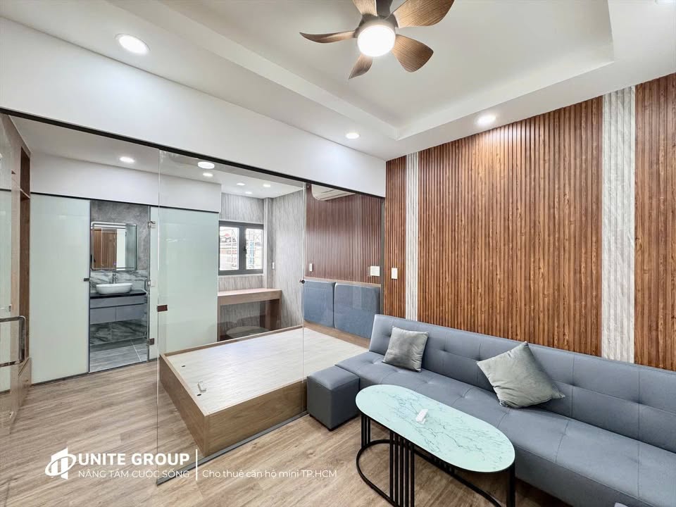 Căn hộ 1 phòng ngủ Tân Quy Q7 giá thỏa thuận - Thiết kế hiện đại, máy giặt riêng