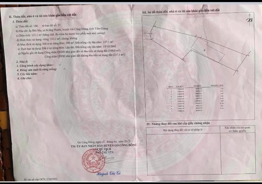 Nhà mặt tiền ĐT871, xã Gia Thuận, 337m² giá 1.8 tỷ - Khu vực đông dân, dễ dàng kết nối!