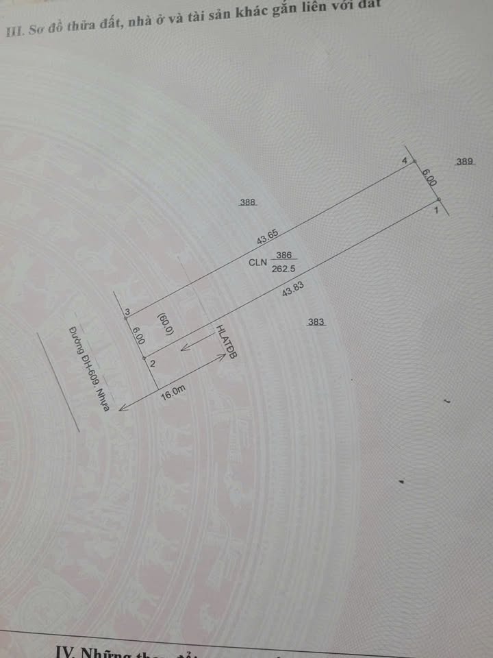 Đất nền An Tây Bến Cát 258m² - Vị trí kinh doanh tuyệt vời!