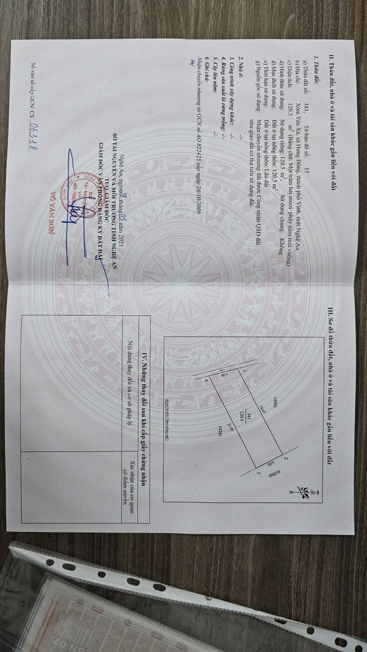 Đất Hưng Đông, Vinh 120m² giá 3.7 tỷ - Đường ô tô tránh nhau, hướng Đông Bắc