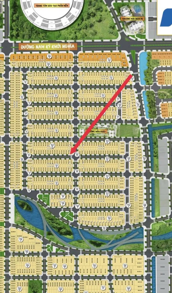 Đất nền khu đô thị FPT Đà Nẵng 130m² giá 7 tỷ - Hướng Nam thuận lợi cho phong thủy!