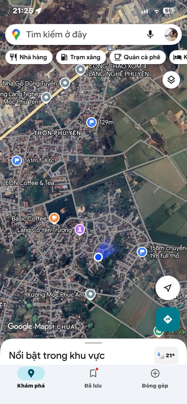 Đất nền Trường Yên Chương Mỹ 198m² và 129m² - Cơ hội đầu tư lý tưởng!