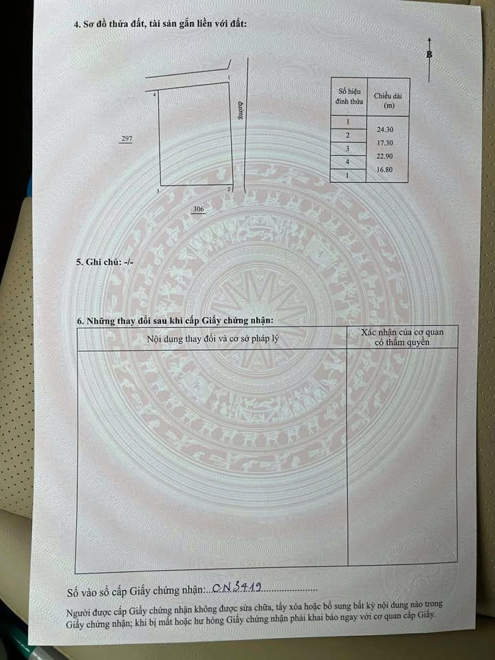 Đất nền Đại Đồng, Văn Lâm, Hưng Yên 402m² - Cơ hội đầu tư hấp dẫn!