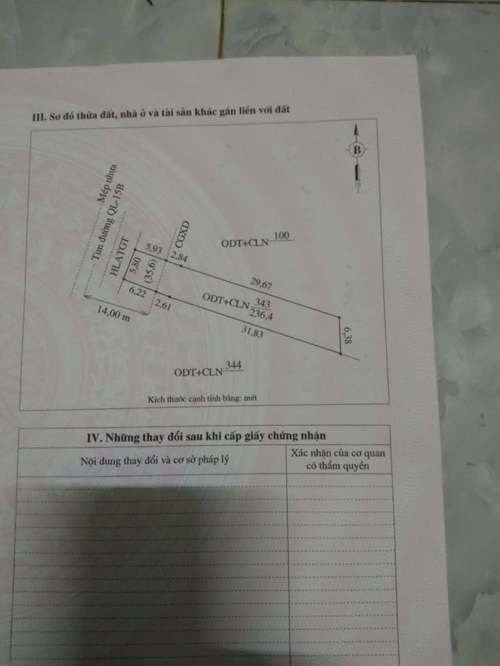Đất kinh doanh mặt đường Quốc lộ 15, Tân Kỳ 240m² giá 3.2 tỷ - Cơ hội đầu tư tuyệt vời!