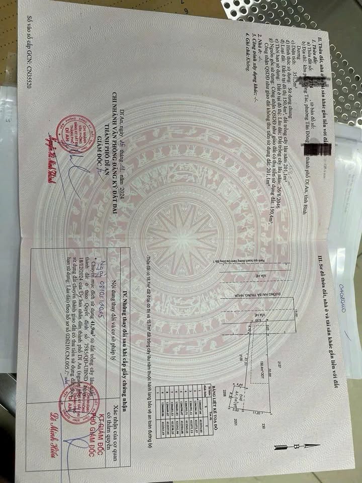 Đất Mặt Tiền 2 Bà Trưng Dĩ An 355m² giá 16 tỷ - Cơ hội vàng đầu tư!