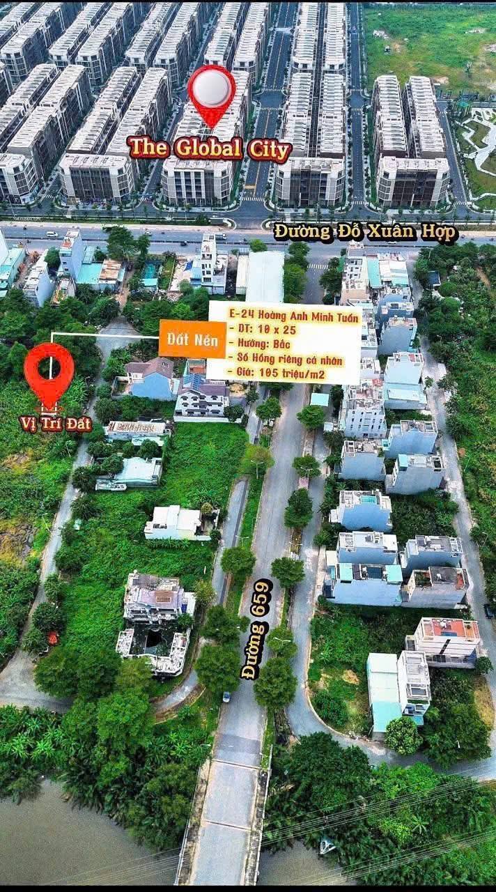 Đất nền biệt thự KDC Hoàng Anh Minh Tuấn, Thủ Đức 250m² giá 26.6 tỷ - Vị trí đắc địa không thể bỏ lỡ!