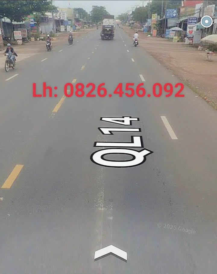 Đất mặt tiền Quốc lộ 14 Tân Thành, Đồng Xoài 6258m² - Phù hợp kinh doanh và mở xưởng!