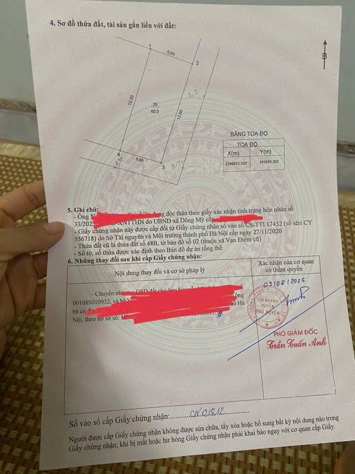 Đất Đỗ Xá Vạn Điểm 60m² giá 3.12 tỷ - Chính chủ bán, ô tô vào tận đất!