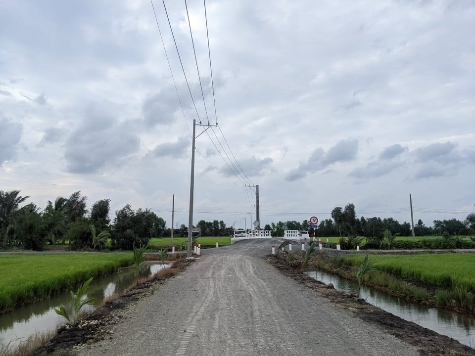 Đất lúa 6000m² An Thủy, Đức Hòa, Long An - Gần cầu Đức Huệ 2 đang thi công!