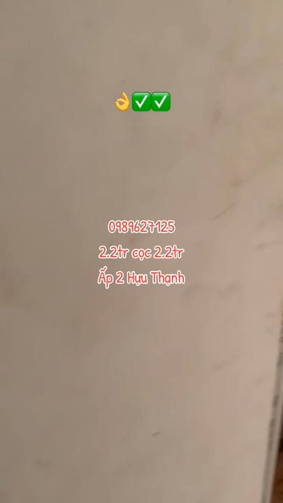 Nhà cho thuê 1 trệt 1 lầu tại Hựu Thạnh, 2.2 triệu/tháng - Gần khu thả diều