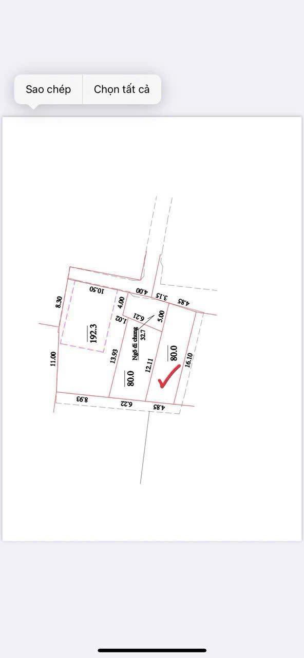 Đất đẹp Thống Nhất, Thường Tín 80m² giá 2 tỷ - Ngõ ô tô thông thoáng!
