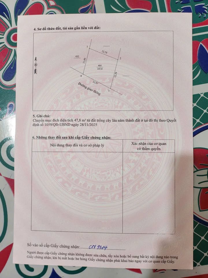 Đất thổ cư Khu 1 Dữu Lâu 148m² giá 2 tỷ - Đầu tư sinh lời ngay!