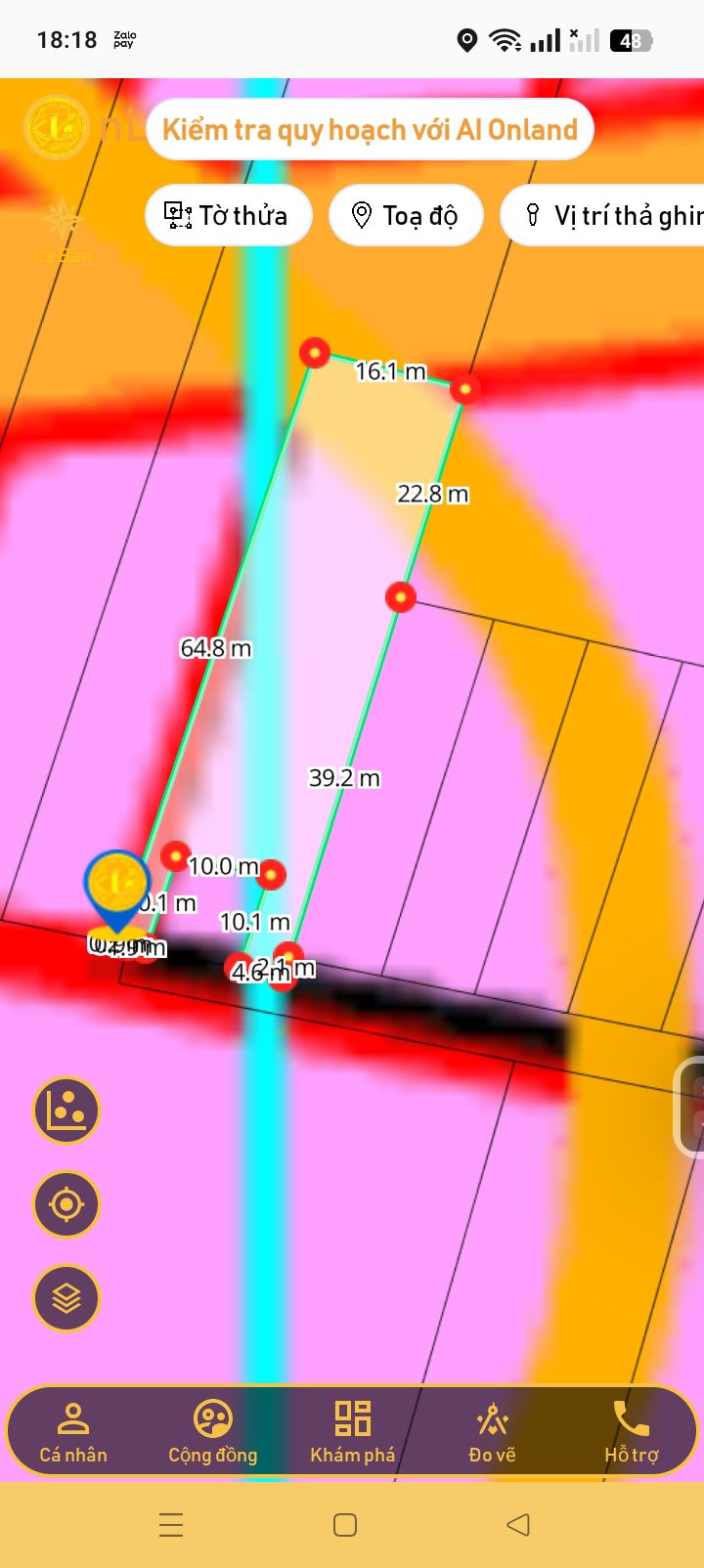 Đất nền mặt tiền đường Yết Kiêu, Buôn Ma Thuột 1040m² - Cơ hội đầu tư tuyệt vời!