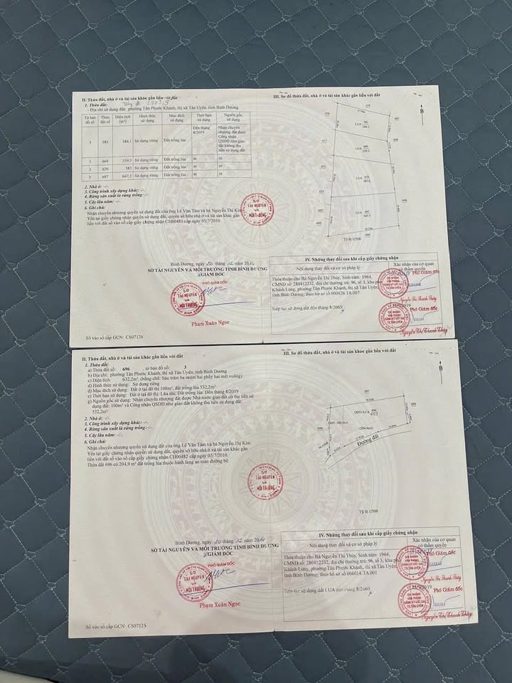 Đất nền Tân Phước Khánh 2700m² giá 12.5 tỷ - Sổ hồng chính chủ, thổ cư 100m²