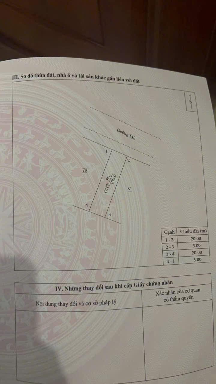 Đất Bản Phiệt - Đường M2 100m² giá 880 triệu - Cơ hội đầu tư hấp dẫn!