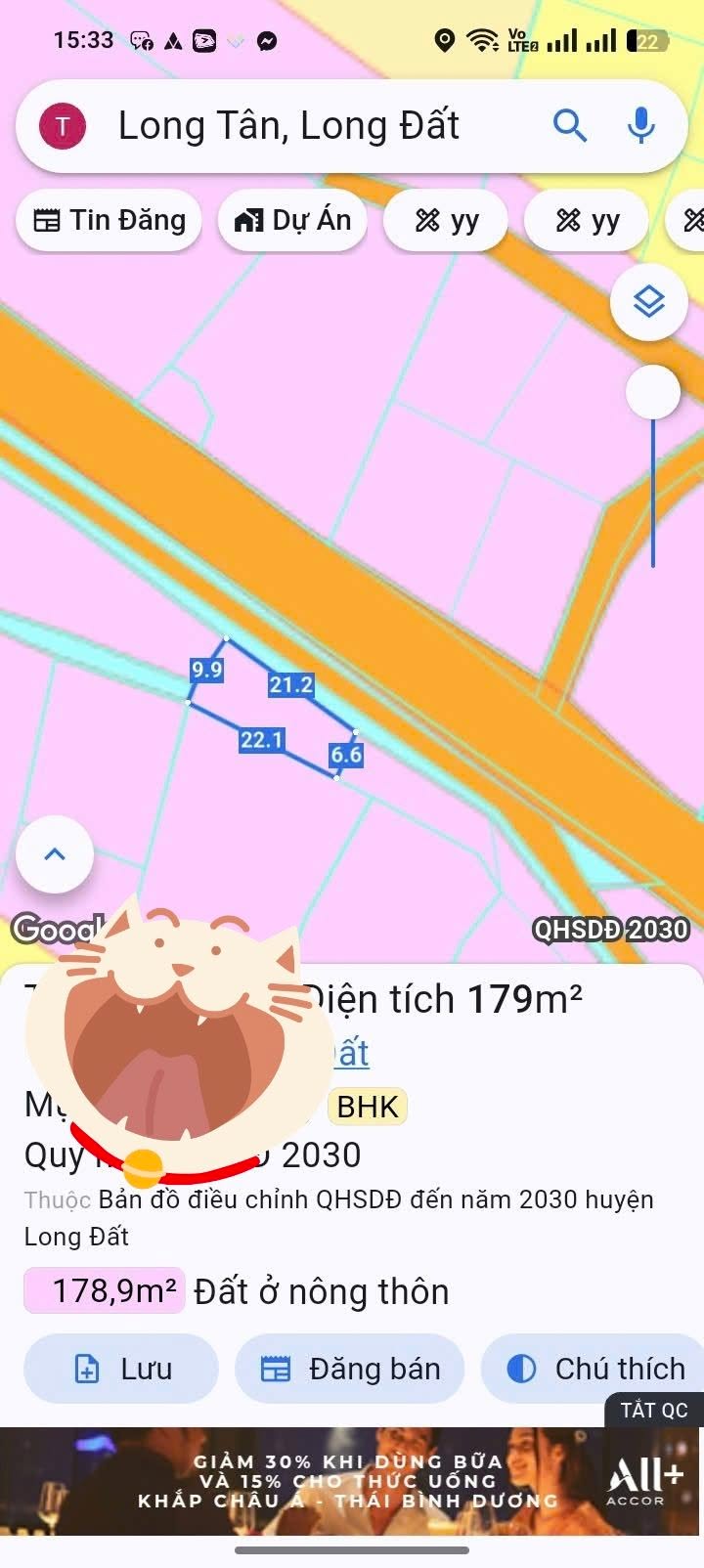 Đất nền Long Tân Đất Đỏ 200m² giá 400 triệu - Cơ hội đầu tư hấp dẫn!