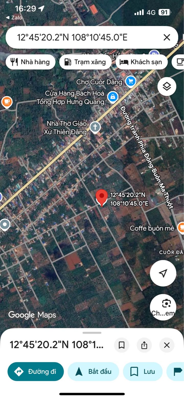 Đất nền Cư M'gar Đắk Lắk 1365m² giá 1.5 tỷ - Sổ đỏ chính chủ, pháp lý rõ ràng!