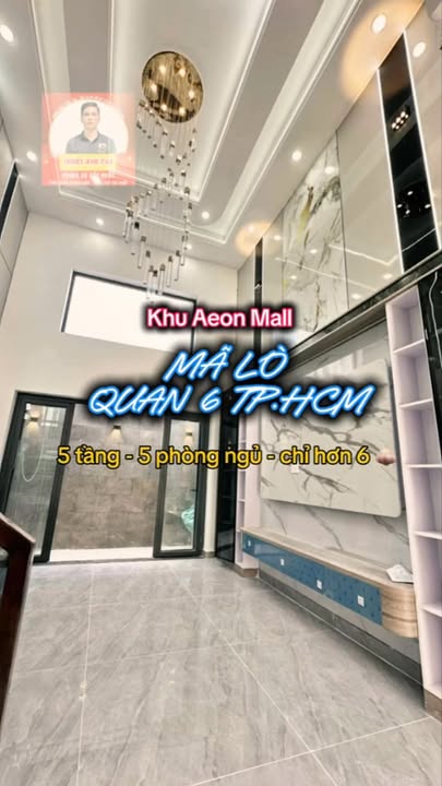 Nhà bán Bình Tân 52m² giá 6 tỷ - Nhà mới 5 tầng, hẻm xe tải thoáng mát!