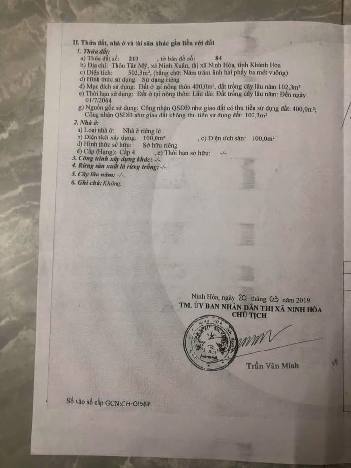 Nhà mái thái khu Tân Mỹ, Ninh Xuân 504m² giá chỉ 1 tỷ - Không gian yên tĩnh lý tưởng!