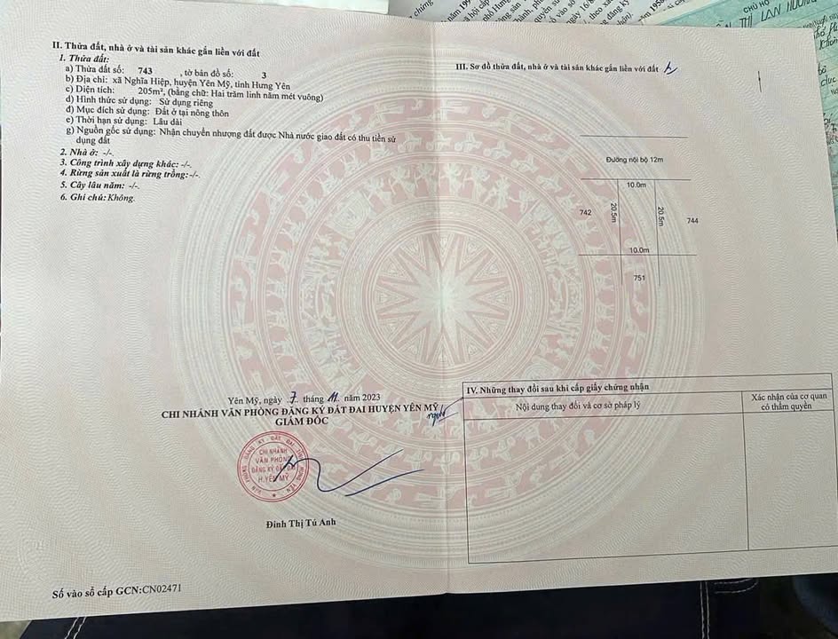 Đất biệt thự Phố Nối House Hưng Yên 205m² giá chỉ 4x triệu - Cơ hội đầu tư sinh lời cao!