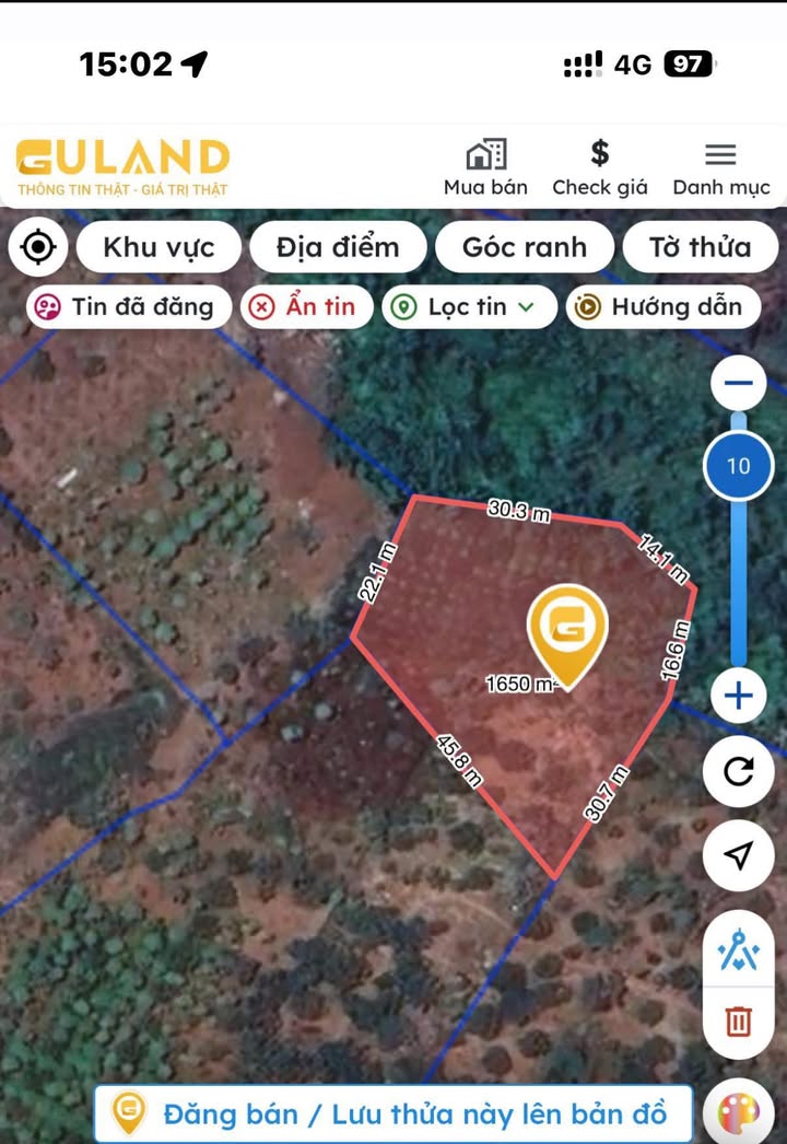 Đất nền 1.6 sào tại phường Thiện An, Buôn Hồ giá 260 triệu - Cần bán gấp cho Tết!