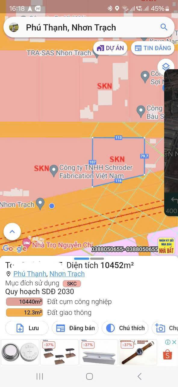 Kho xưởng tại Nhơn Trạch, Đồng Nai 10.000m² - Vị trí đắc địa gần cảng quốc tế