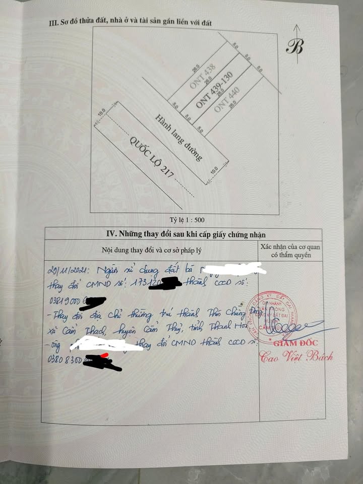 Đất nền Cẩm Thạch, Cẩm Thủy 130m² - Mặt tiền 5m, giá thỏa thuận!