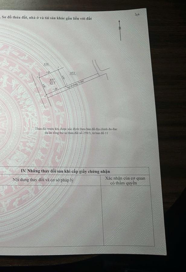 Đất thổ cư Kim Chung - Hoài Đức 52.7m² - Vị trí đắc địa sát khu đô thị Hinode!