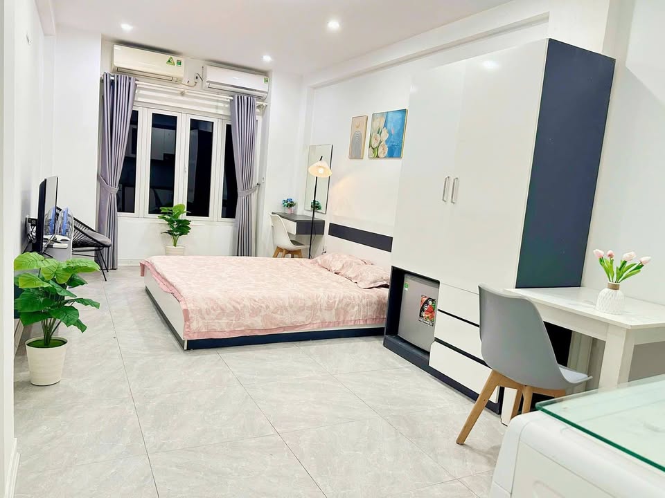 Căn hộ studio 31 Hàng Bún, Ba Đình 35m² giá 7.2 triệu - Thiết kế full nội thất sang trọng!