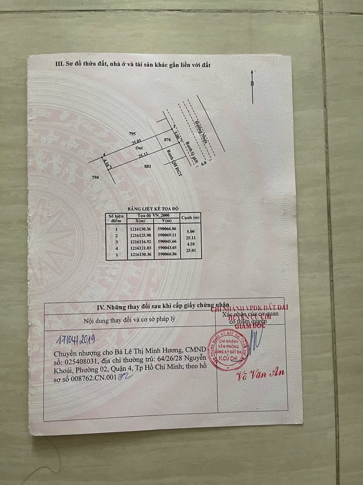 Đất nền xã Trung An, Củ Chi 120m² giá 2.2 tỷ - Đầu tư sinh lời ngay!