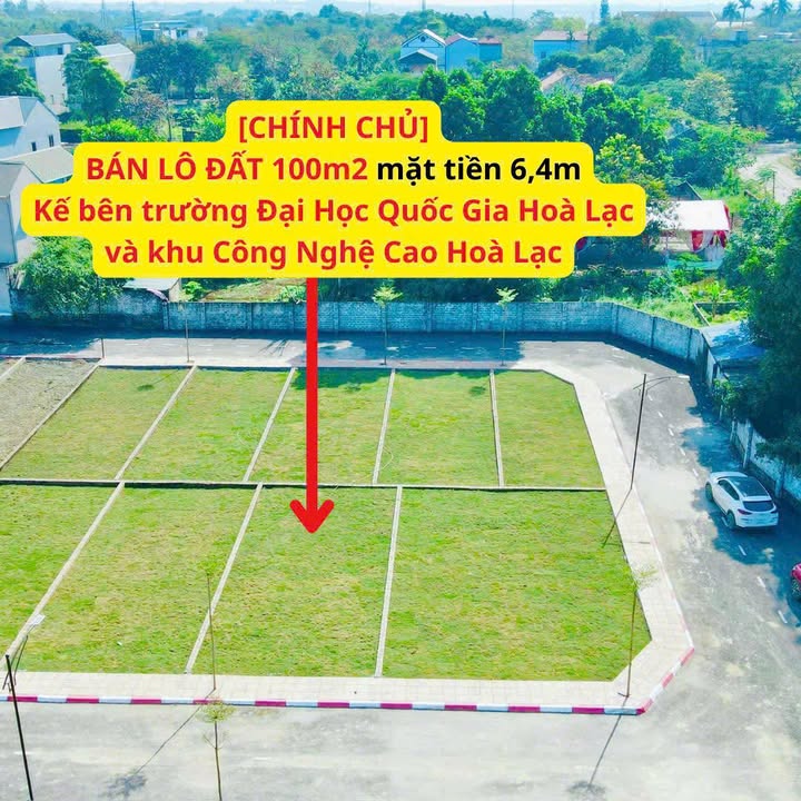 Đất nền Vai Réo Phú Cát 100m² giá chỉ 400 triệu - Sổ đỏ chính chủ giao dịch nhanh!